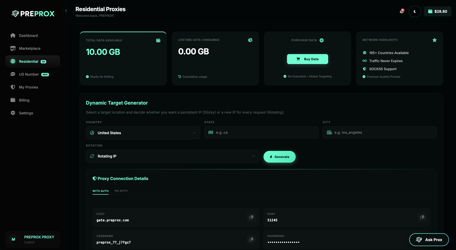 Residential Traffic Targeting